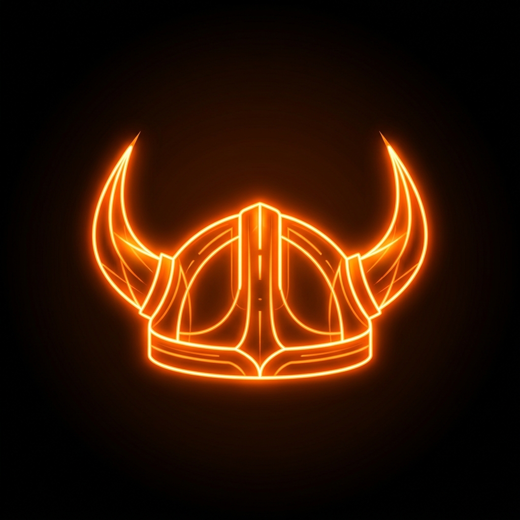 Neon Orange Abstract Ergonomic Fit - Superieur Comfort